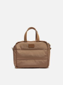 Bolsa Térmica Tiracolo Marrom Nylon Gigi Média | ZZ MALL