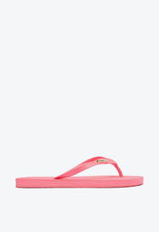 Chinelo De Dedo Rosa Arezzo Brizza Tiras Textura