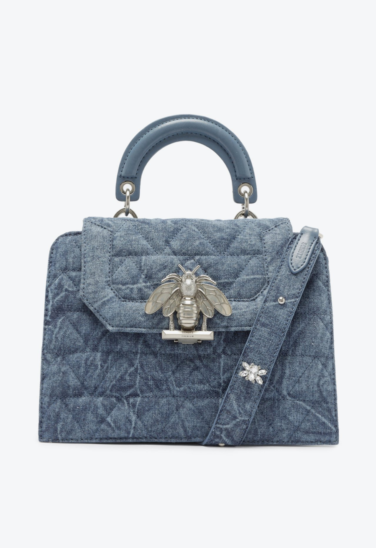 Bolsa Tiracolo Azul Schutz Abelha | ZZ MALL