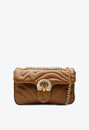 Bolsa Tiracolo Lily Média Caramelo