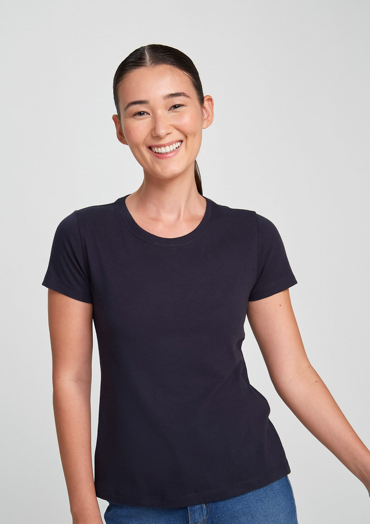 Kit Com 5 Camisetas Multicolorido Hering Femininas Slim Básicas