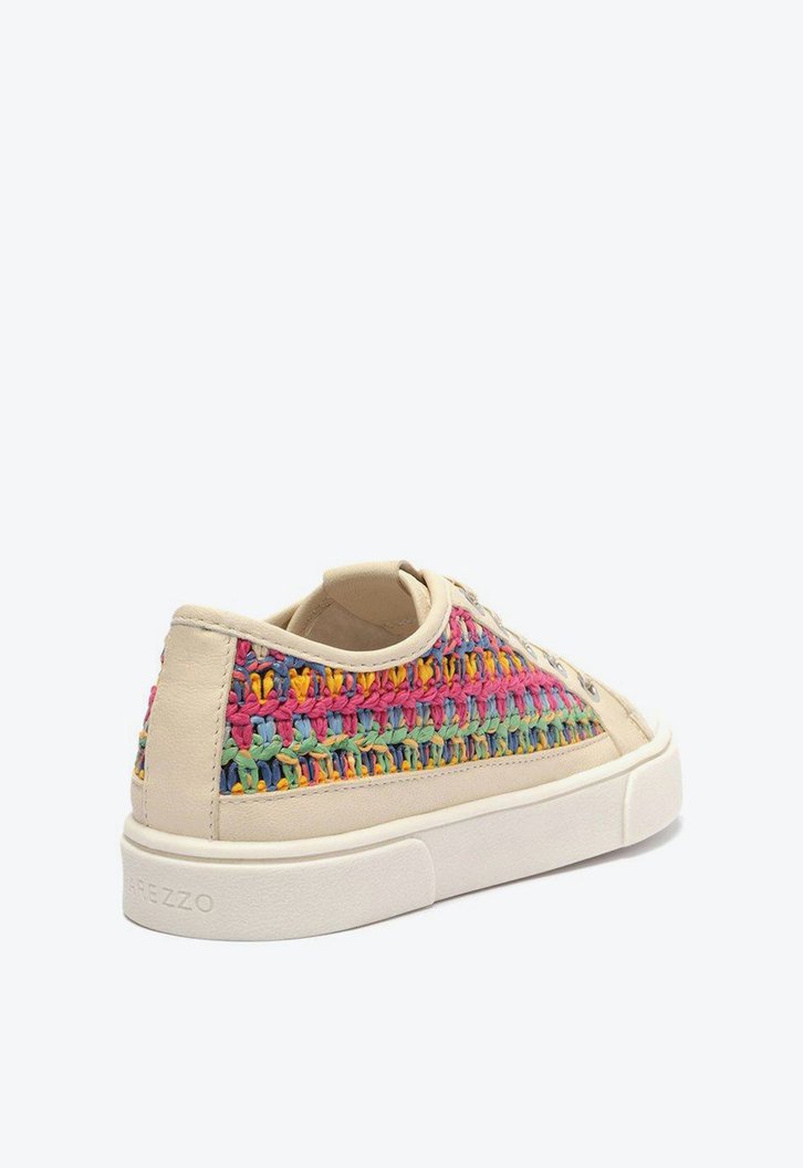 Tênis Infantil Off-White Colorida Arezzo Trama