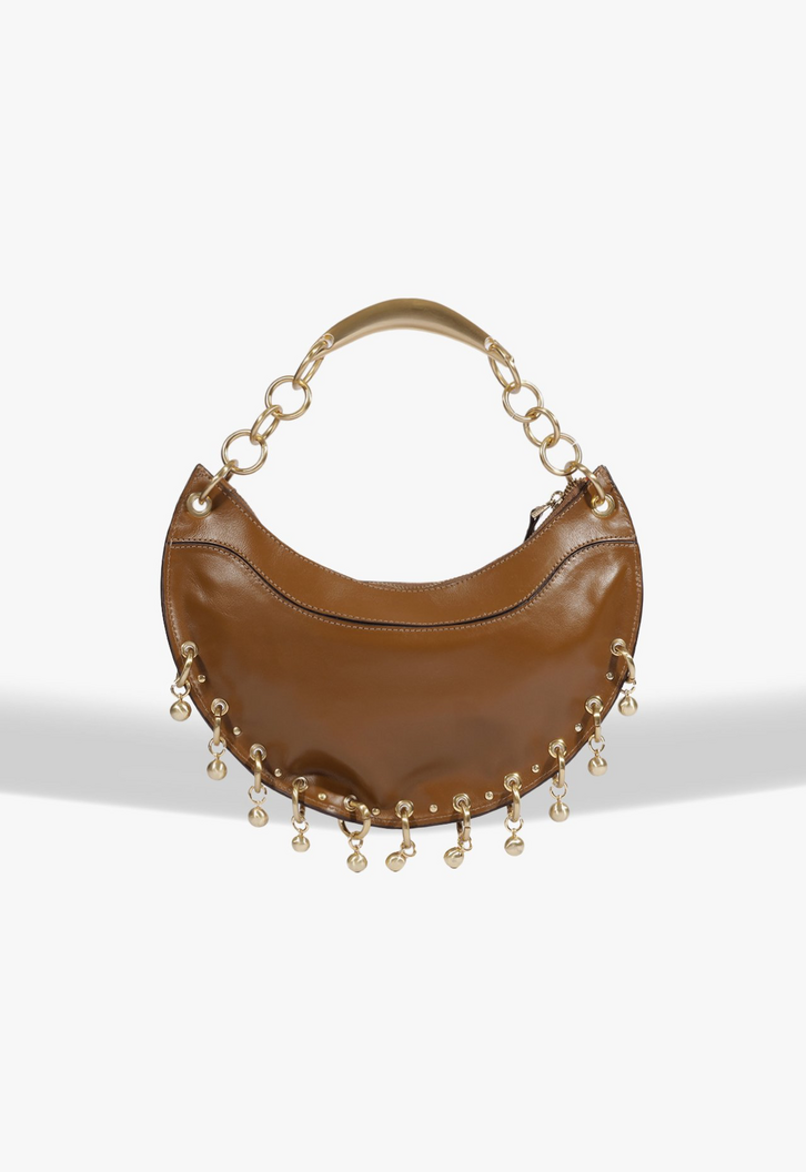 Bolsa Schutz Hobo Média Devina Couro Marrom | ZZ MALL