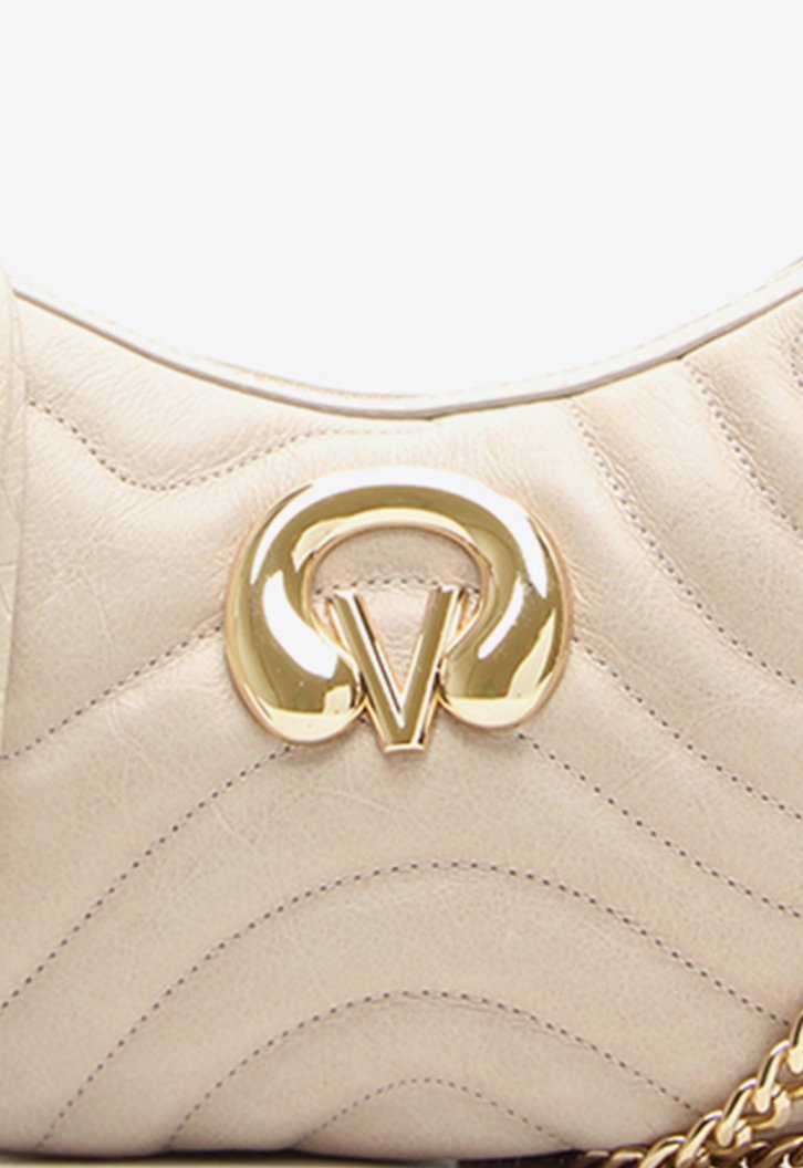 Bolsa Tiracolo Belle Pequena Bege