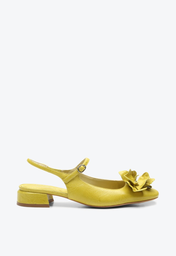 Slingback Verde Vicenza Jasmin