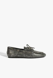 Mocassim Dockside Noemi Couro Marrom