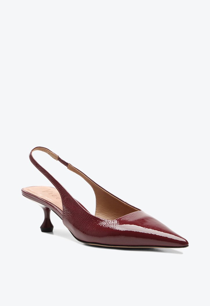Slingback Roxo Vicenza Servia