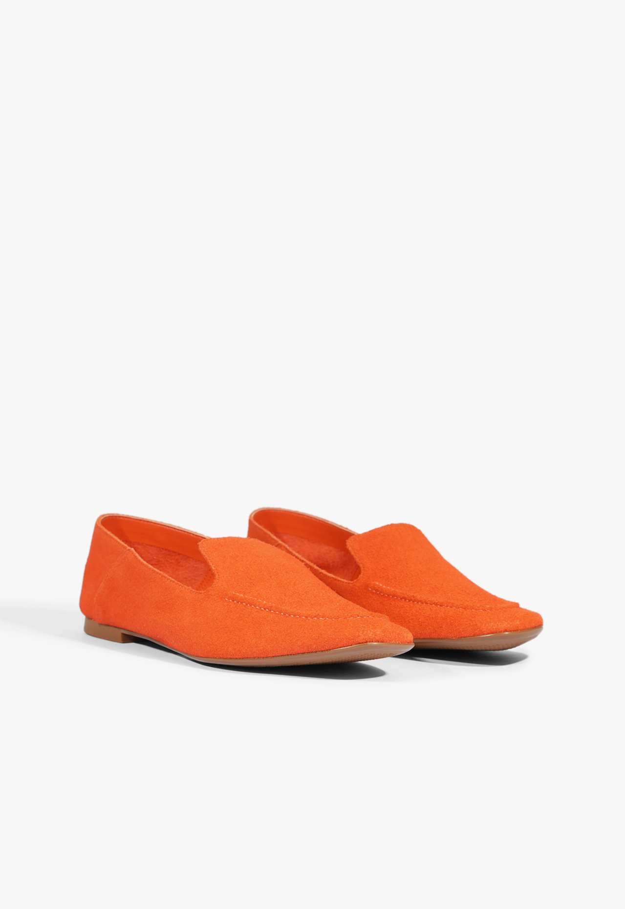 ユーザー　0805 Mocassim Adina Camurça Laranja | ZZ MALL