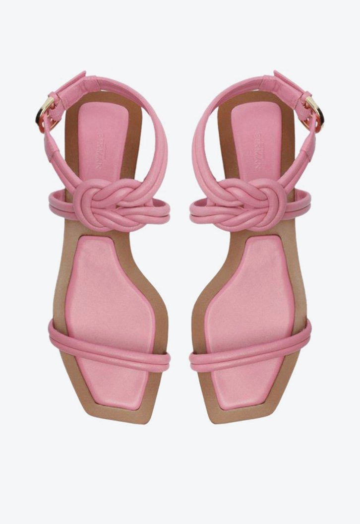 Vicky Square Padded Flat Fresh Pink