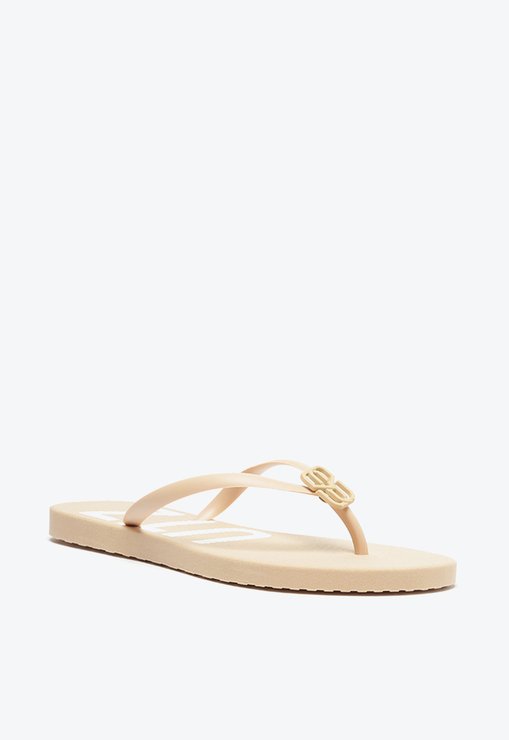 Chinelo Jellys Triangle Dourado
