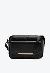 Bolsa Tiracolo Média Com Bolso Valentina Preta