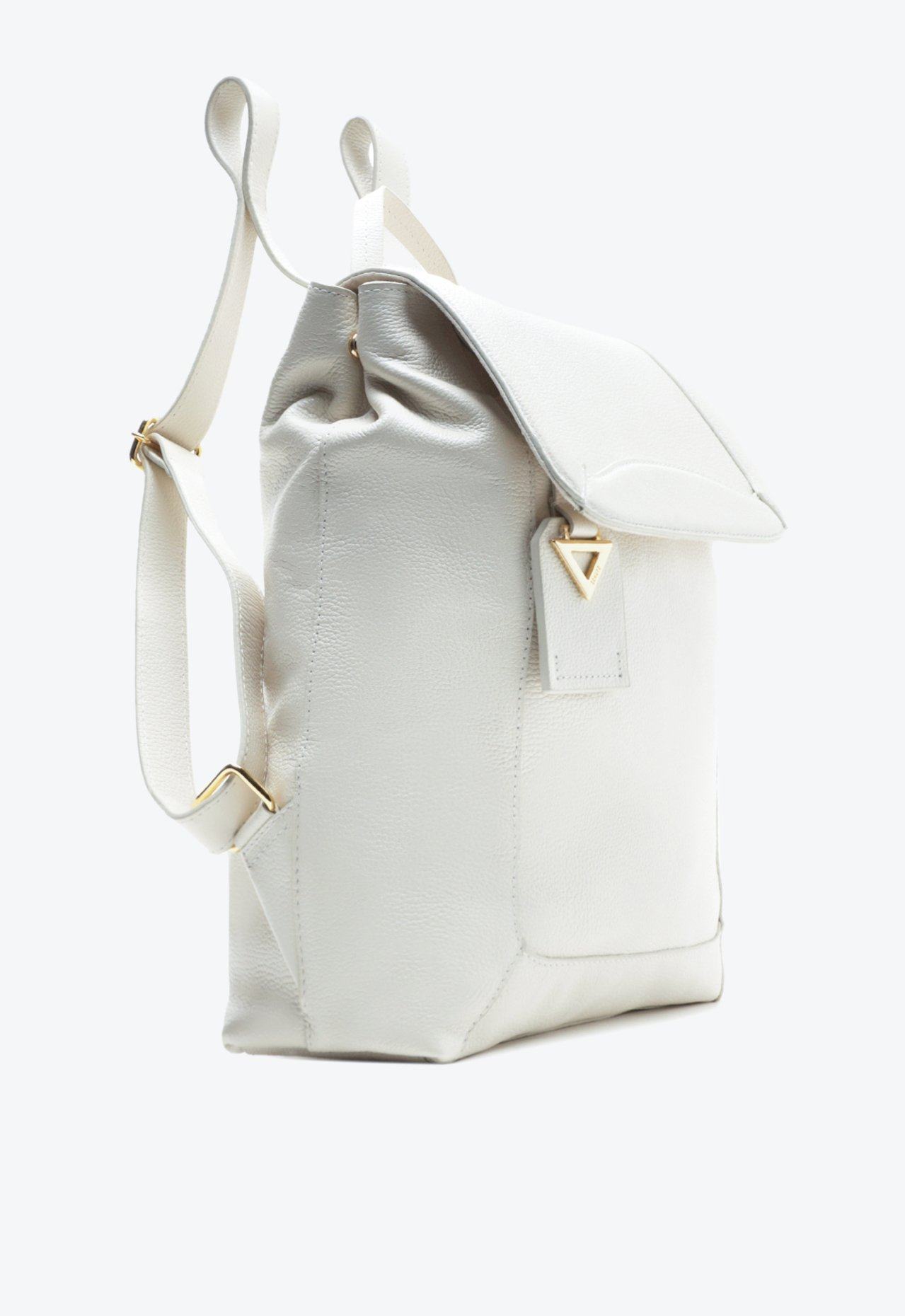 Mochila Branca Schutz Grande Path Couro | ZZ MALL