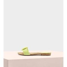 Sue Flat Suede Lemon