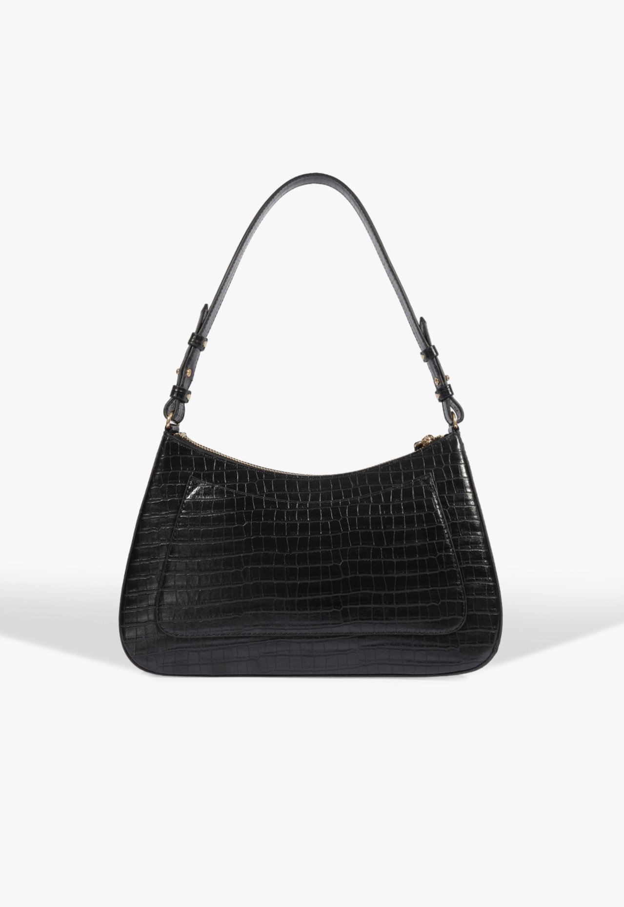 Bolsa Shoulder Tina Média Preta | ZZ MALL