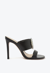 Sandalia mule preta best sale