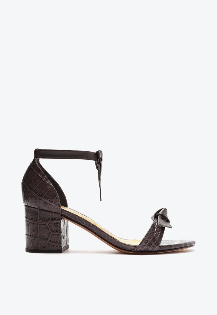 Clarita Block 60  Charcoal Gray