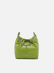 Bolsa Tiracolo Verde Arezzo Couro Olívia Pequena