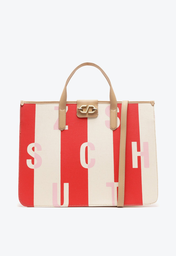 Bolsa Shopping Vermelha Schutz Grande Skyler