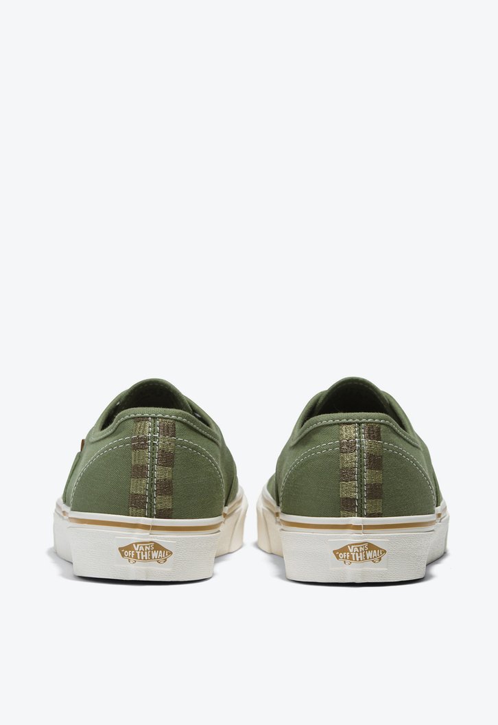 Tênis Authentic Embroidered Checkerboard Loden Green