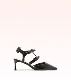 洋楽 SILKY SLIM Slim Lolita Pump 60 Black | ZZ MALL