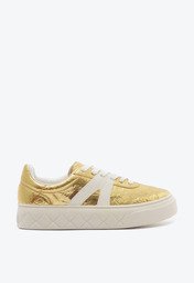 Tênis Dourado Anacapri Sola Alta New Ana