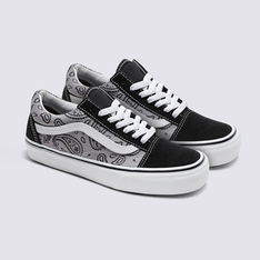 Tênis Old Skool Paisley Gray True White
