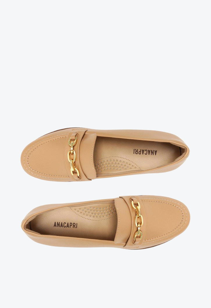 Mocassim Nude Anacapri Corrente