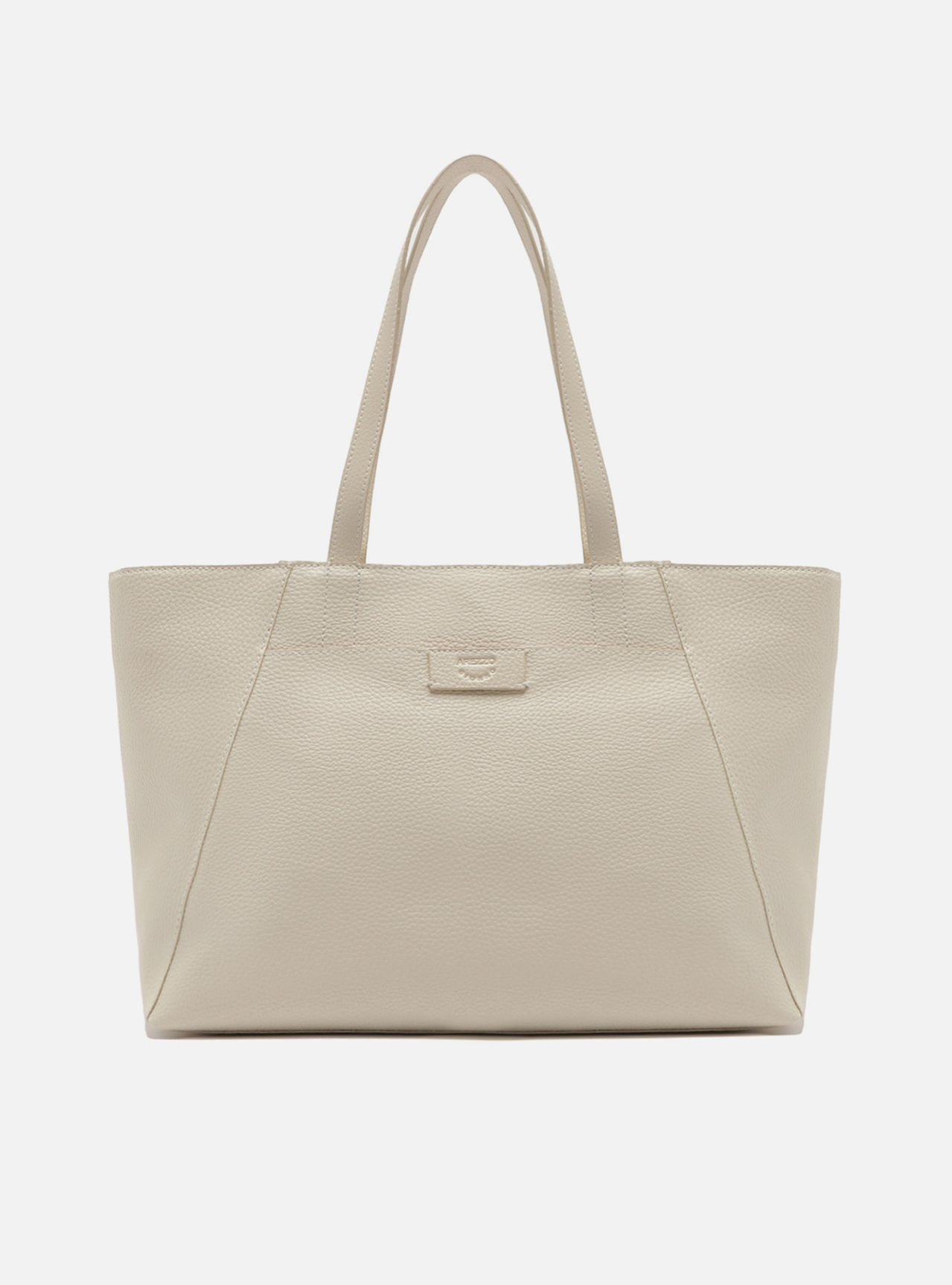 Bolsa Shopping Off-white Arezzo Ligia Grande Bolsa Shopping Off-white Arezzo Ligia Grande