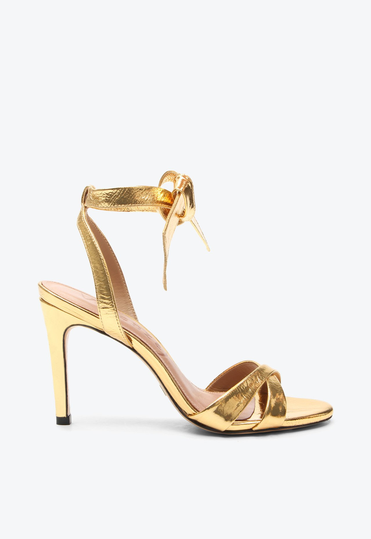 ラメル Sandália Capri Dourada | ZZ MALL