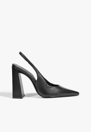 Sandália Preta Schutz Scarlett Sling Mid | ZZ MALL