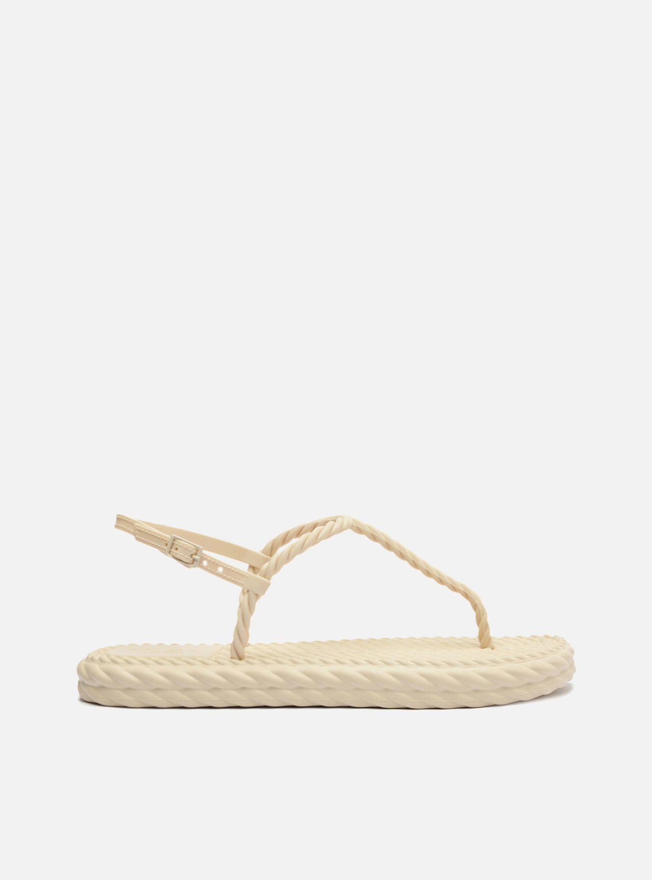 Sandália Bege Slim Marrocos Brizza Sandália Bege Slim Marrocos Brizza