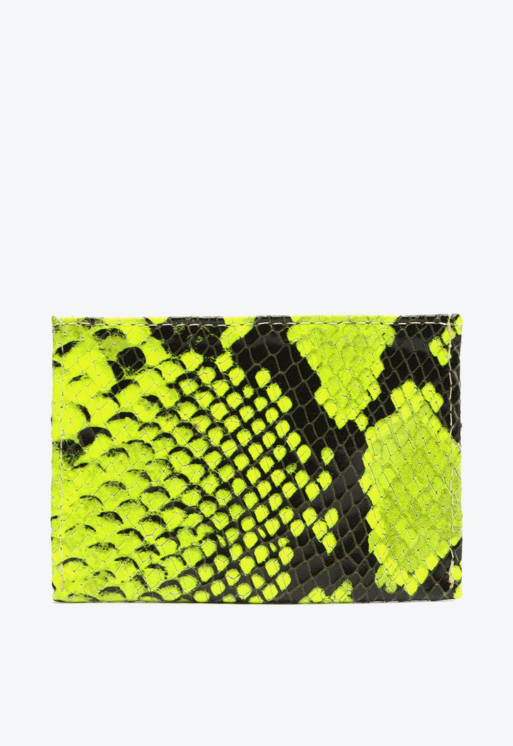 Porta Animal Print Verde Arezzo Cartão