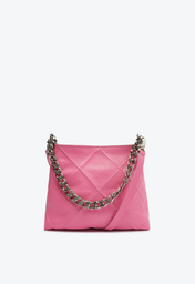 Bolsa Rosa Schutz Squared Couro