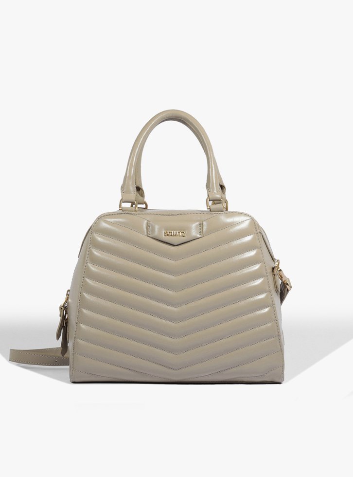 Bolsa Tote Cowper Couro Bege