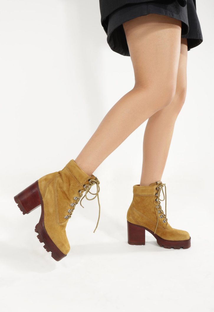 Bota Coturno 240 Lace Verde Oliva