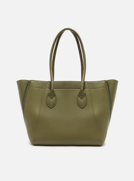 Bolsa Shopping Verde Arezzo Média Zíper
