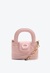 Bolsa Tiracolo Rosa Vicenza Eleonora Pequena