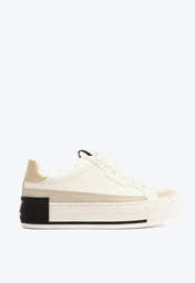 Tênis Branco Arezzo Flatform Zz Mov Preto