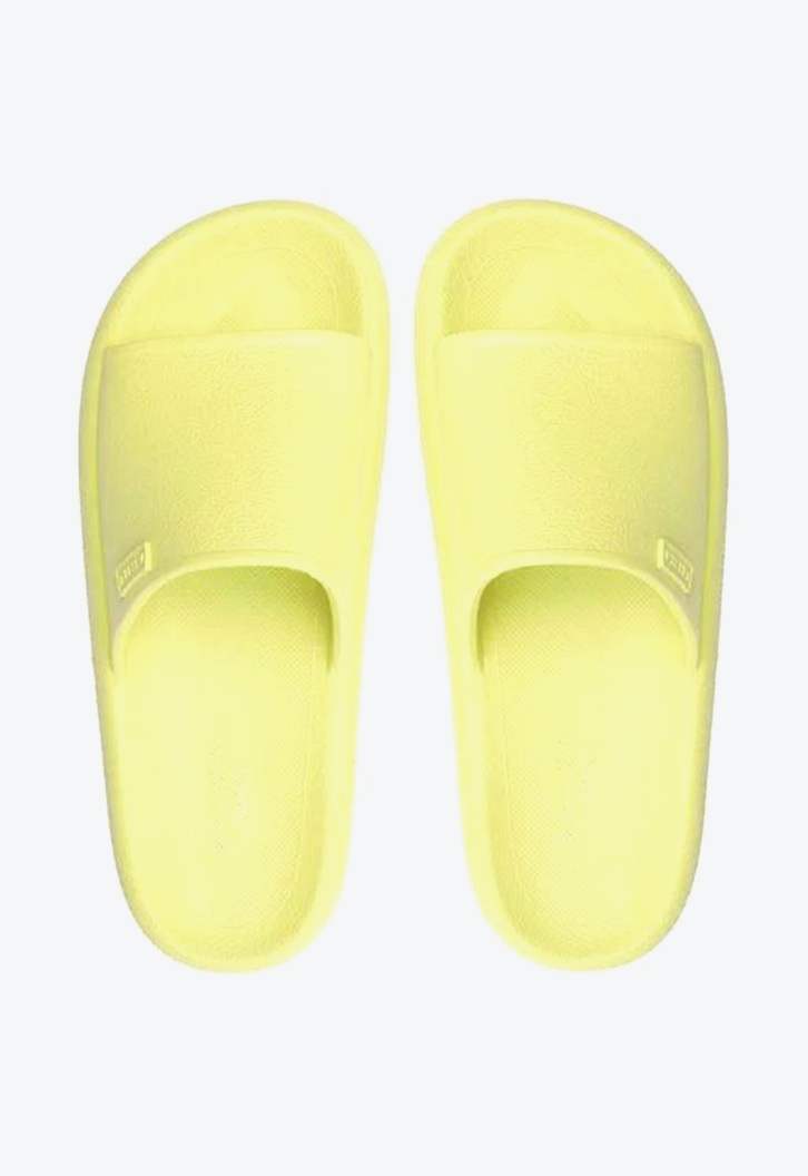 Chinelo Slide Amarelo Brizza  Sky