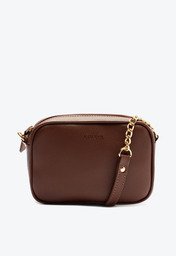 Bolsa Tiracolo Marrom Anacapri Pequena Essencial Nero
