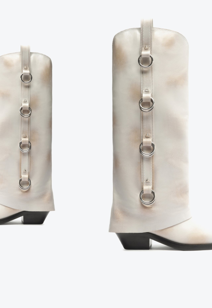 おさる1507080 Bota Branca Schutz Zachy Up Cloak | ZZ MALL