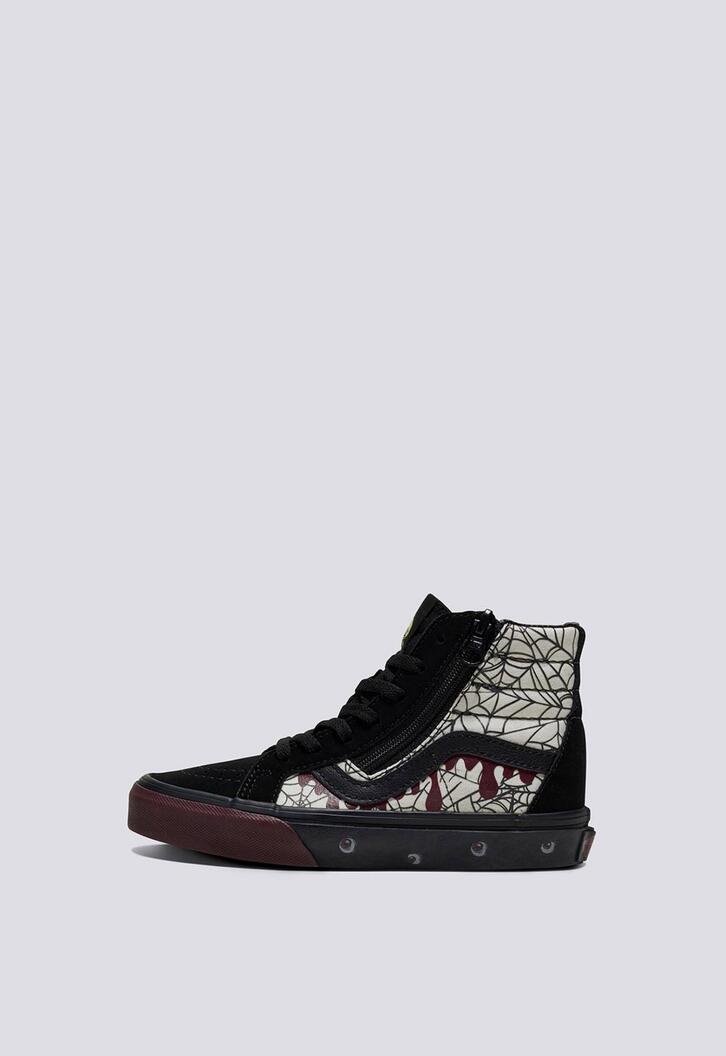 Tênis Sk8-Hi Halloween Glow In The Shadows Black Multi Infantil
