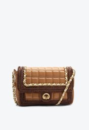 Bolsa Tiracolo Marrom Vicenza Phoebe Média