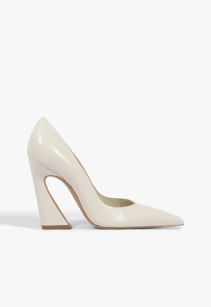 Scarpin Schutz Lexi Couro Branca