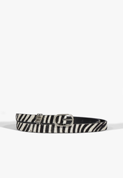 Cinto couro Zebra