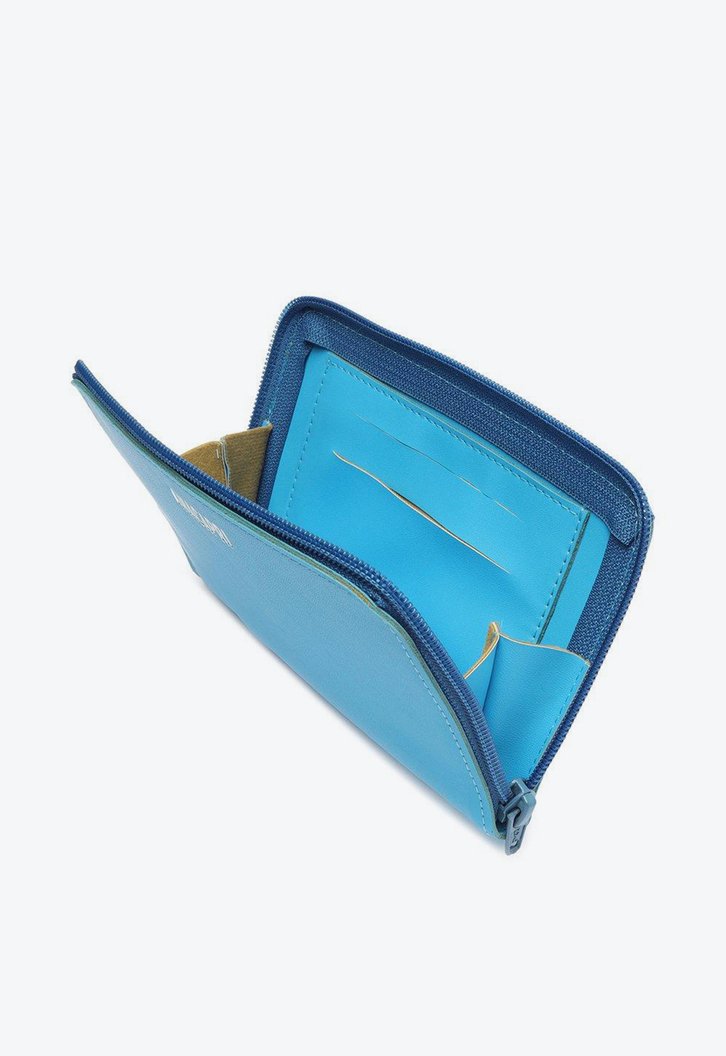 Carteira Azul Anacapri Zíper Pequeno