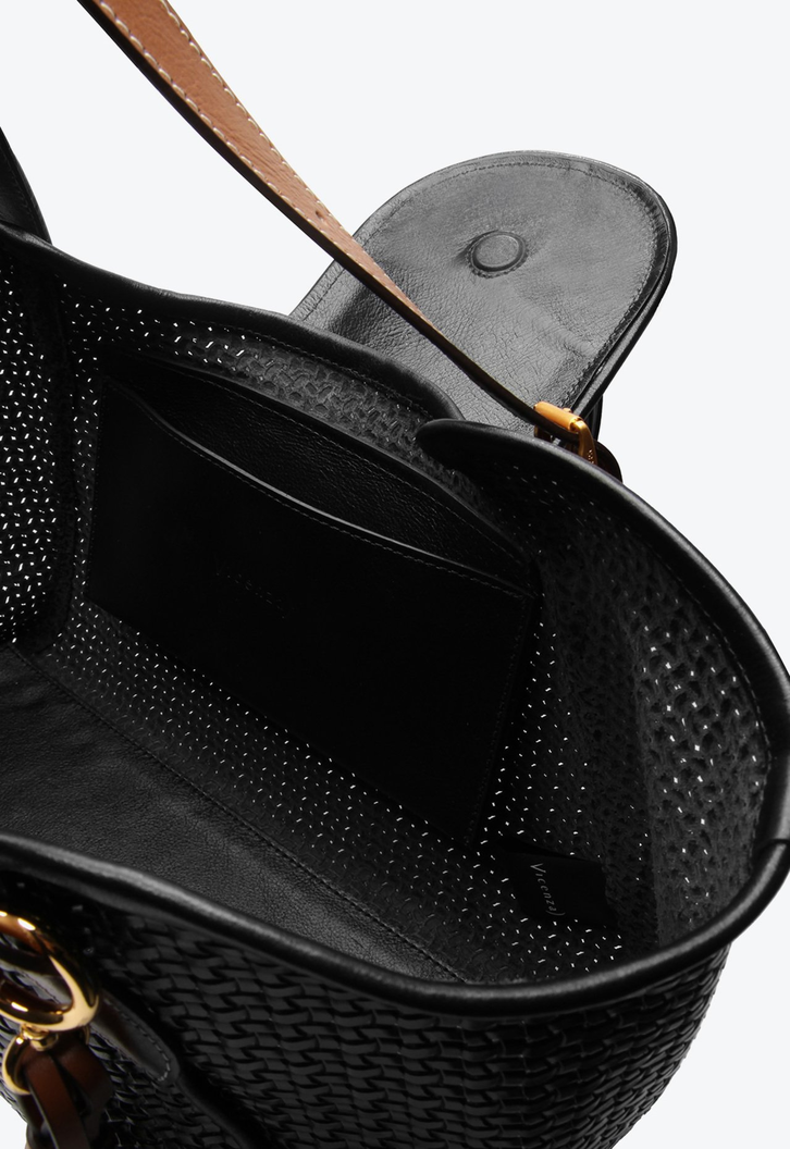 Bolsa Tote Preta Vicenza Thais Grande | ZZ MALL
