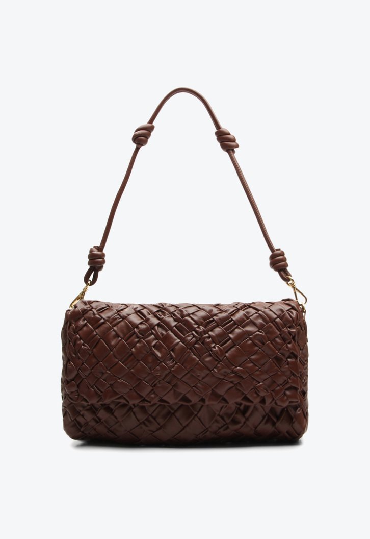 Bolsa Shoulder Anna Média Marrom
