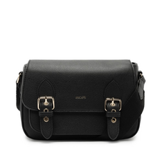 Bolsa Tiracolo Media Satchel Preta