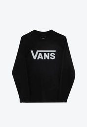 Camiseta Vans Infantil Classic Black White